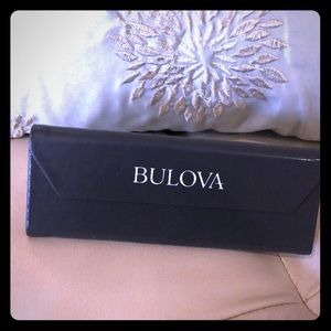 Bulova Brampton Sunglasses in Rose Gold with case